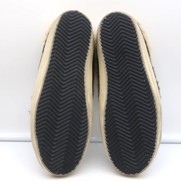 GOLDEN GOOSE SUPERSTAR SABOT SHEARLING SNEAKERS LEOPARD PRINT CALF HAIR SIZE 37 - Picture 10 of 10